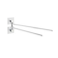 Wenko Turbo-Loc Quadro Ed. 23852100 wieszak na ręcznik srebrny