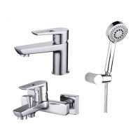 Zestaw Cersanit Lano S951022 + Cersanit Mille S951006 + Cersanit Mille S951045