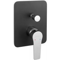 Ferro Adore Black BDR7PBLC bateria wannowo-prysznicowa podtynkowa