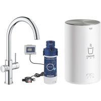 Grohe Red 30083001 bateria kuchenna stojąca starlight chrome