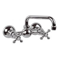 Kfa Retro Classic 38032003 bateria umywalkowa ścienna chrom