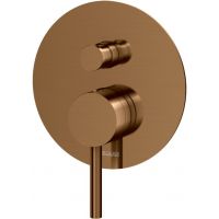 Kohlman Axel Brushed Copper QW210ABC bateria wannowo-prysznicowa podtynkowa miedź