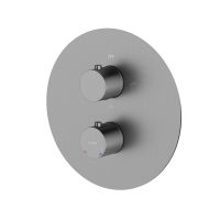 Oltens Katla 34600400 bateria wannowo-prysznicowa podtynkowa z termostatem grafit