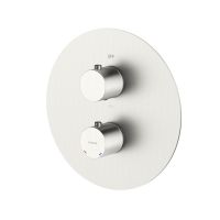 Oltens Katla 34600910 bateria wannowo-prysznicowa podtynkowa z termostatem nikiel