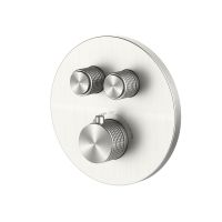 Oltens Onega 34601910 bateria wannowo-prysznicowa podtynkowa z termostatem nikiel