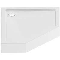 New Trendy New Azura B0416 brodzik pięciokątny 100x80 cm biały