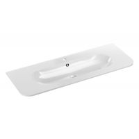 Comad Pure PUREWHITEGLOSSUM12046 umywalka 120x46 cm półokrągła meblowa biała