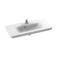 CeraStyle Noura 033300u umywalka 80x37.5 cm prostokątna ścienna-meblowa biała
