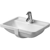 Duravit Starck 3 03024900001 umywalka 49x36.5 cm prostokątna podblatowa biała