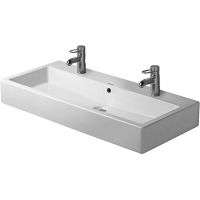 Duravit Vero 04541000261 umywalka 100x47 cm prostokątna ścienna-meblowa biała