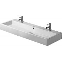 Duravit Vero 04541200261 umywalka 120x47 cm prostokątna ścienna-meblowa biała