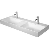 Duravit DuraSquare 23531200701 umywalka 120x47 cm prostokątna ścienna-nablatowa-podwójna biała