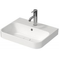 Duravit Happy D.2 Plus 23605000001 umywalka 50x40 cm prostokątna nablatowa biała