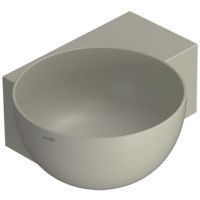 Globo Lavabo TE040CC umywalka 40x32 cm okrągła ścienna-nablatowa