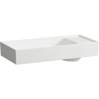 Laufen Kartell H8123320001121 umywalka 75x35 cm prostokątna nablatowa biała