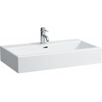 Laufen Living City H8174360001091 umywalka 80x46 cm prostokątna ścienna biała