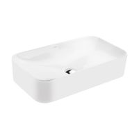 Oltens Hadsel 40326000 umywalka 61x35 cm prostokątna biała
