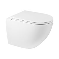 Oltens Hamnes 42052000 miska wc wisząca bez kołnierza ze spłukiwaniem wirowym biały połysk