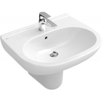 Villeroy & Boch O.Novo 516055R1 umywalka 55x45 cm półokrągła ścienna biała
