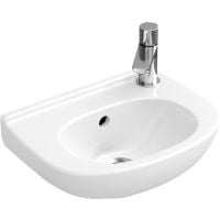 Villeroy & Boch O.Novo 53603801 umywalka 36x27.5 cm półokrągła ścienna biała