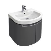 Villeroy & Boch Subway 2.0 7114F2R1 umywalka półokrągła 60x49 cm