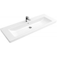 Villeroy & Boch Subway 2.0 7176D0R1 umywalka 130x47 cm prostokątna ścienna-meblowa-z blatem biała