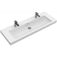 Villeroy & Boch Subway 2.0 7176D2R1 umywalka 130x47 cm prostokątna ścienna-meblowa biała