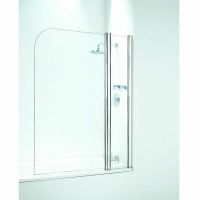Coram Showers Curved SFR105CUW parawan nawannowy dwuczęściowy