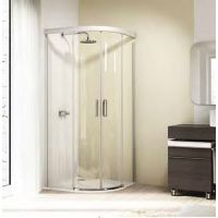 Huppe Design Elegance 1/4 koła 8E3031092322 kabina prysznicowa półokrągła 120x90 cm