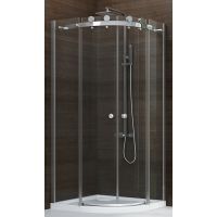 New Trendy Ultima EXK1024 kabina prysznicowa półokrągła 90x90 cm