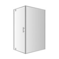 Omnires S80 S80100KCRTR kabina prysznicowa prostokątna 80x100 cm