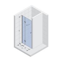 Riho Polar GW14200 drzwi prysznicowe