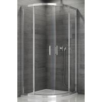 SanSwiss TOP-Line TER550800107 kabina prysznicowa półokrągła 80x80 cm srebrny