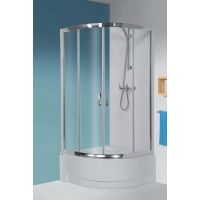 Sanplast TX 602271036238231 kabina prysznicowa półokrągła 90x90 cm srebrny