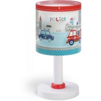 Dalber Police 60611 lampa stołowa 1x40 W biała
