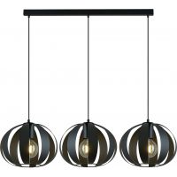 Emibig Galia 12133 lampa wisząca 3x60 W czarny