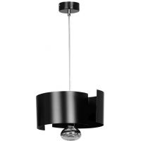 Emibig Vixon 2841 lampa wisząca 1x15 W czarna-chrom