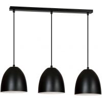 Emibig Lenox 3913 lampa wisząca 3x15 W biała-czarna