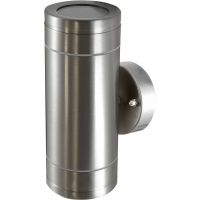 Goldlux Olimp 208835 kinkiet zewnętrzny 2x8 W srebrny