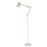 GTV Artemia LPARTFE2700DEC lampa stojąca 1x40 W biała-srebrna