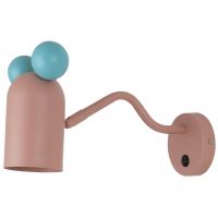 GTV Mouse OSMOUSW20DEC kinkiet 1x25 W różowy