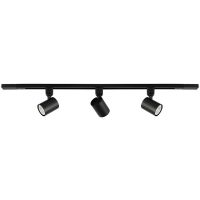 Italux Lumsi TRL20713T10BL zestaw szynoprzewód z reflektorami 3x35 W czarny