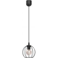 Luminex Laps 204 lampa wisząca 1x15 W czarna
