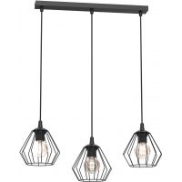 Luminex Leti 223 lampa wisząca 1x15 W czarna
