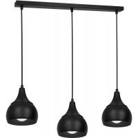 Luminex Aktan 3375 lampa wisząca 3x60 W czarna