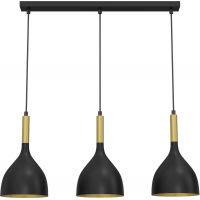 Luminex Noak 3892 lampa wisząca 3x15 W czarna