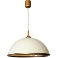 Luminex Kuchnia 4870 lampa wisząca 1x60 W kremowa
