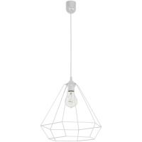 Luminex Alma 8962 lampa wisząca 1x60 W biała