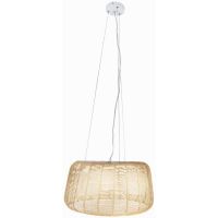 MaxLight Koshi P0499 lampa wisząca 3x60 W biała-ratan