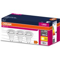 Osram Value 4058075600096 żarówki led multipack 3x4.5 W 3000 K gu10